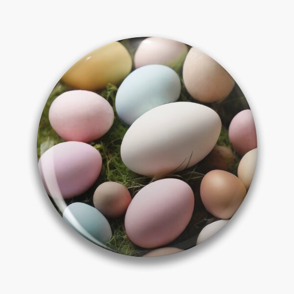 Item preview, Easter colored eggs in a basket designed and sold by digoarpi.