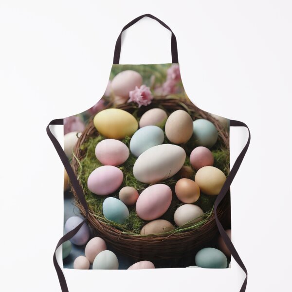 Item preview, Easter colored eggs in a basket designed and sold by digoarpi.