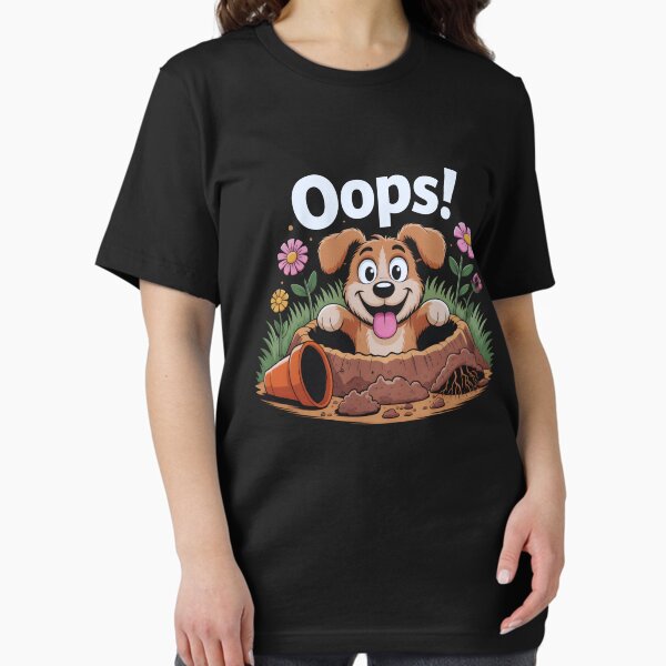 Item preview, Dog Lover Gardener – Mischievous Digging Dog Garden Shirt designed and sold by Slavicsoul.