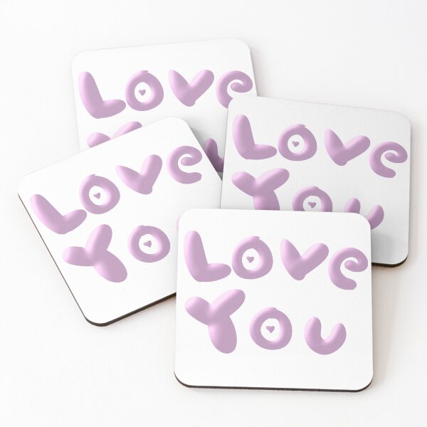 Item preview, Love you! (text) designed and sold by Silly-Stuffs.