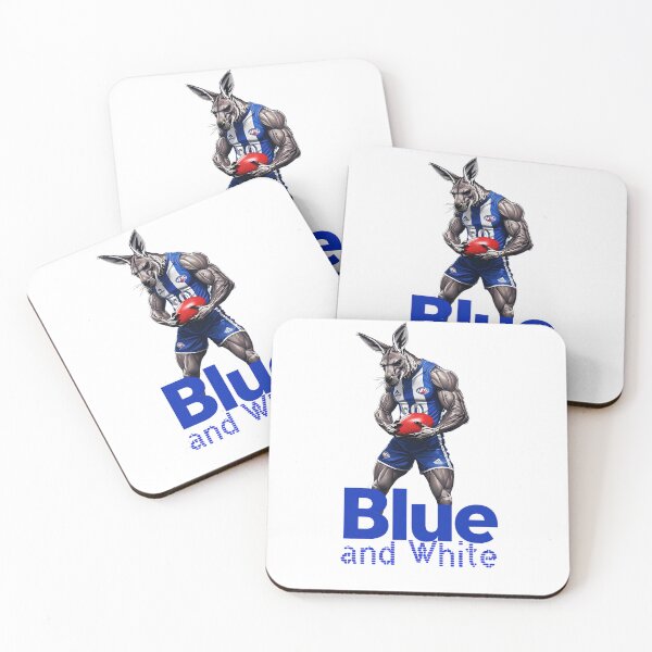 Item preview, AFL Roo Power - Blue and White Champion designed and sold by ArtisticDesignsbyLinda.
