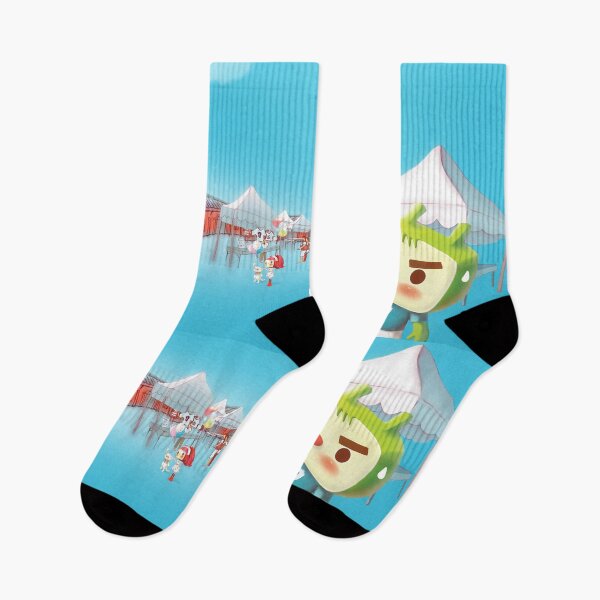 Item preview, Outdoor Market Fun – Iron T & Smiling Bichon designed and sold by ZKOZKOHI.