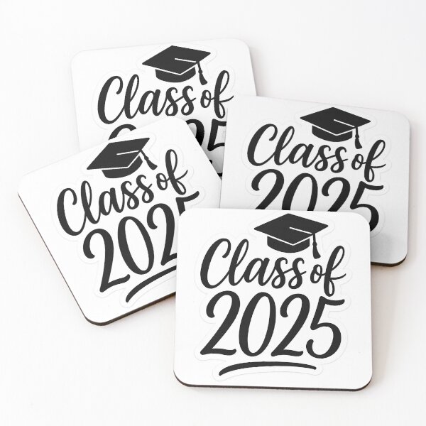 Item preview, Class of 2025 Graduation Art – Elegant Black Typography Design designed and sold by Trendy Sticker & Merch Collection - Express Yourself.