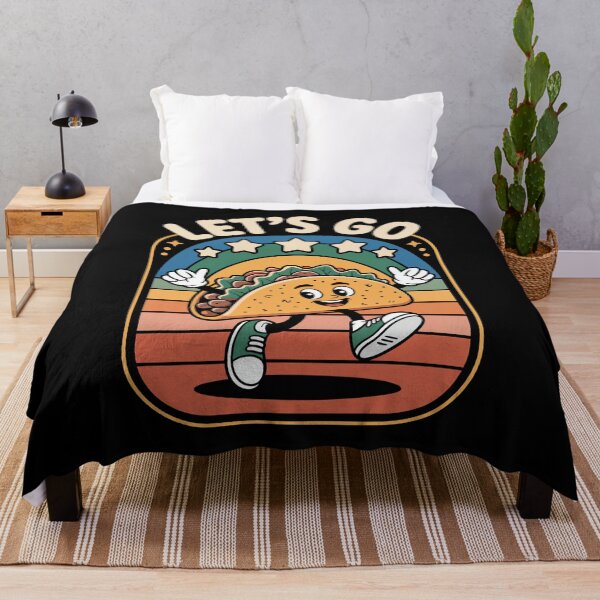 Item preview, Let’s Go Taco Dab Retro Design – Funny Vintage Food Art for T-Shirts, Mugs & More designed and sold by ARTReMi.