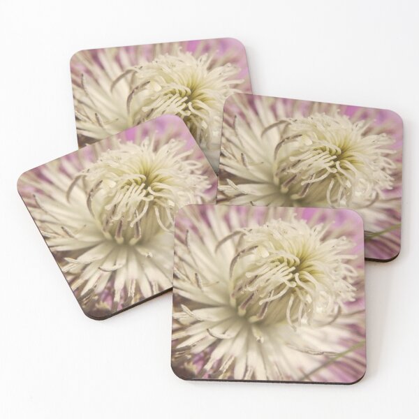 Item preview, Macro Purple Clematis designed and sold by DaniCosmicArt.