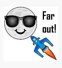 Far Out Design Photographic Print