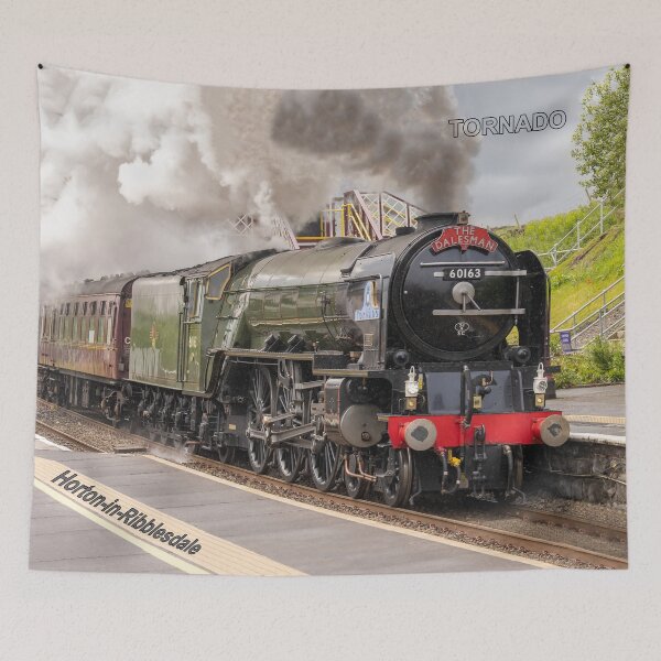 Item preview, steam train Tornado designed and sold by Millysuewood.