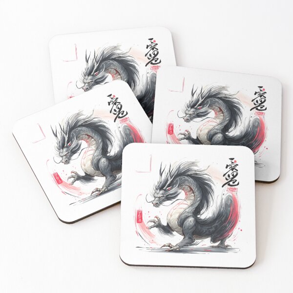 Item preview, Ink Style Dragon Art designed and sold by IssaraStudio.