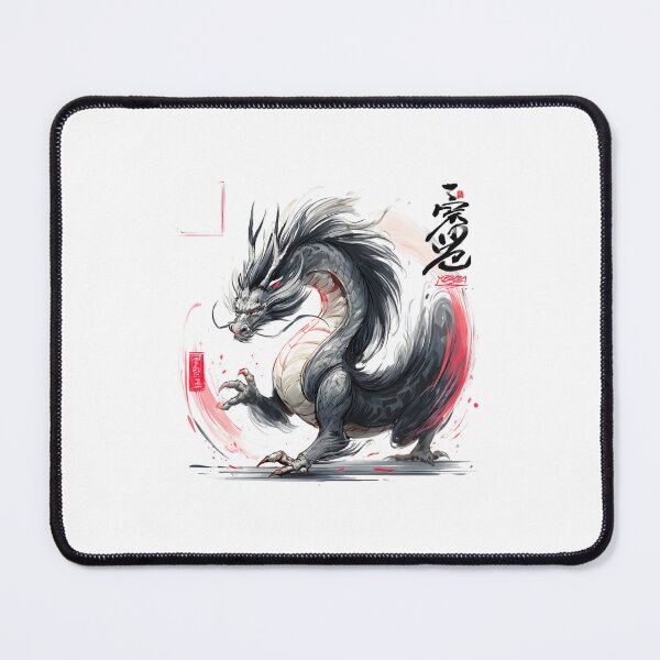 Item preview, Ink Style Dragon Art designed and sold by IssaraStudio.