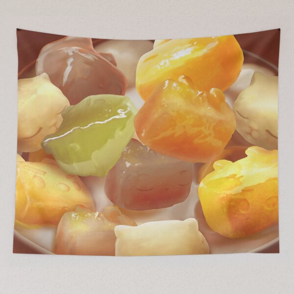 Item preview, Taro Ball Delight – Iron T Taiwanese Dessert Illustration designed and sold by ZKOZKOHI.
