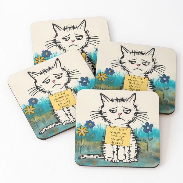 Item preview, Funny Cat Drawing Meme Pet Shaming 1 designed and sold by TackyTime.