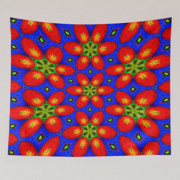 Item preview, Cute Red Floral Pattern designed and sold by Patternflower.