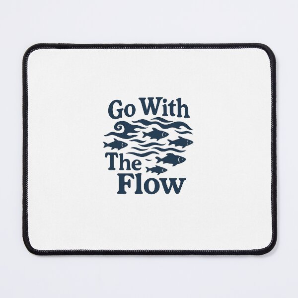 Item preview, Go With The Flow Vibe Tee | Ocean Mood Aesthetic designed and sold by ChromaMyst.