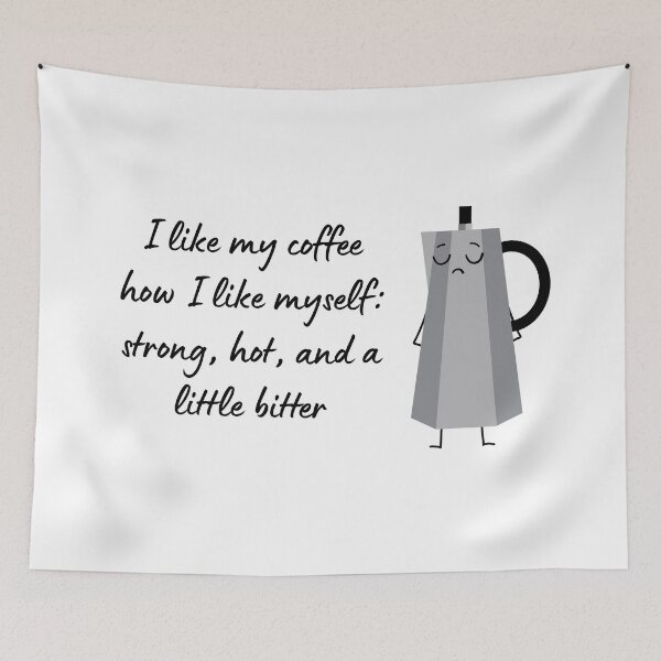 Item preview, Coffee Quote Pun Humor designed and sold by holaitssher.