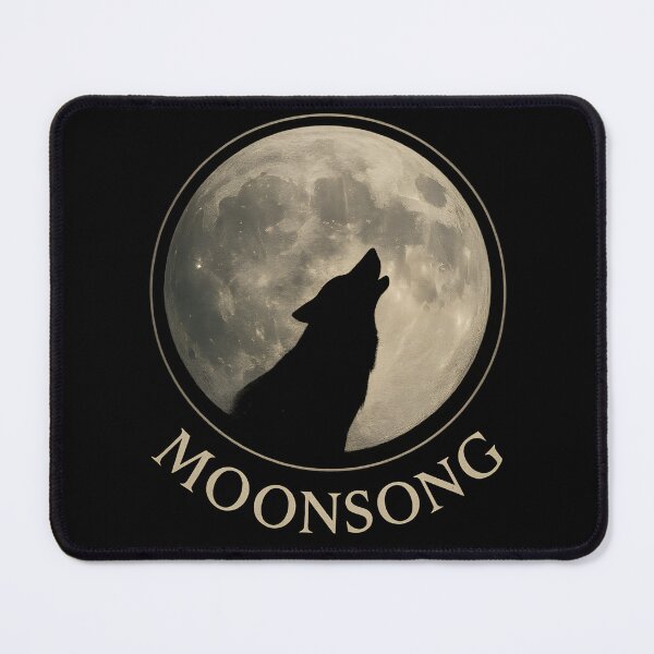 Item preview, Moonsong Howling Wolf Full Moon Art | Mystical Night Sky Animal Design designed and sold by Shoot-The-Moon.