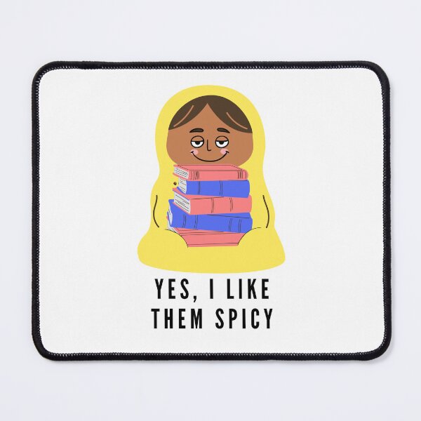 Item preview, Yes, I like them spicy - cheeky yellow reading burrito designed and sold by CreativeStrand.