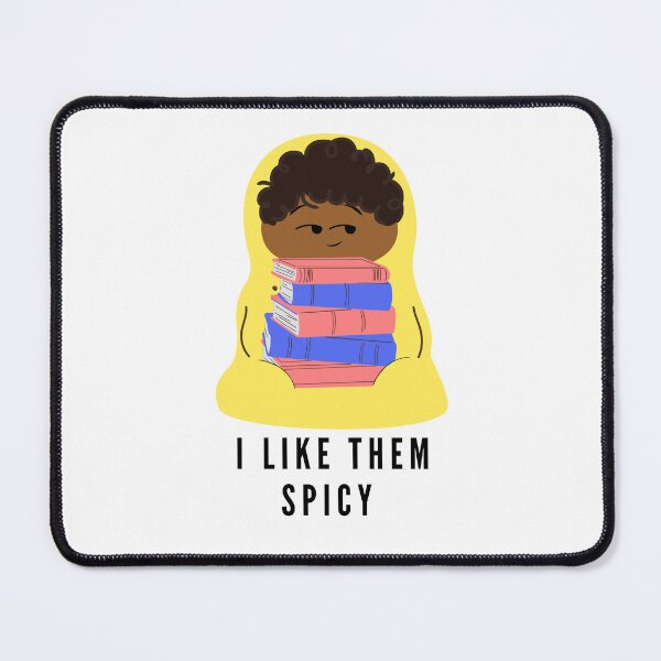 Item preview, I like them spicy - cheeky yellow reading burrito designed and sold by CreativeStrand.