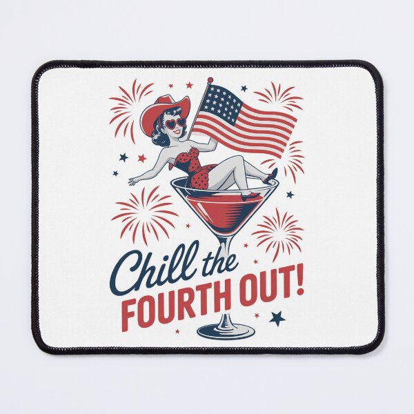 Item preview, Chill The Fourth Out Funny 4th of July designed and sold by brynatshop.