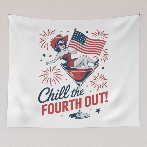 Item preview, Chill The Fourth Out Funny 4th of July designed and sold by brynatshop.