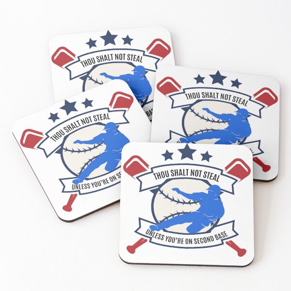 Item preview, Thou shalt not steal, unless you're on second base designed and sold by GiggleGooods.