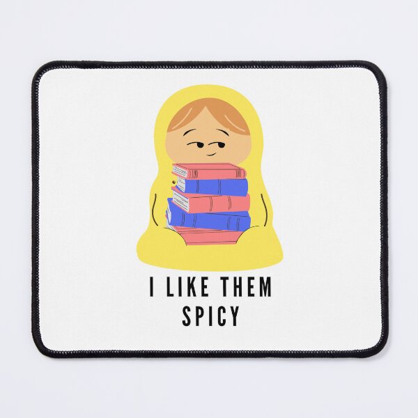 Item preview, I like them spicy - cheeky yellow reading burrito designed and sold by CreativeStrand.