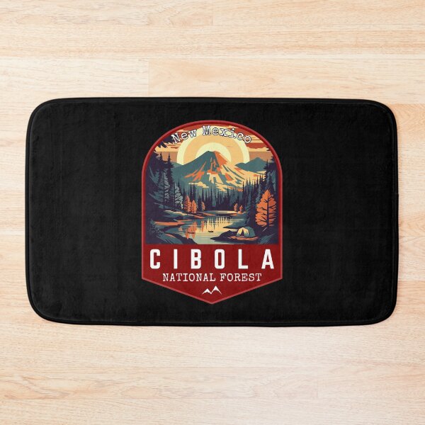 Item preview, Cibola National Forest in New Mexico, USA Vintage Travel Art Badge designed and sold by MaateoDesign.
