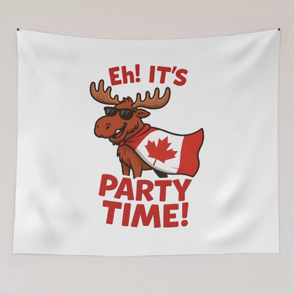 Item preview, Canada Day Eh! It's Party Time! designed and sold by Uglyandcute.