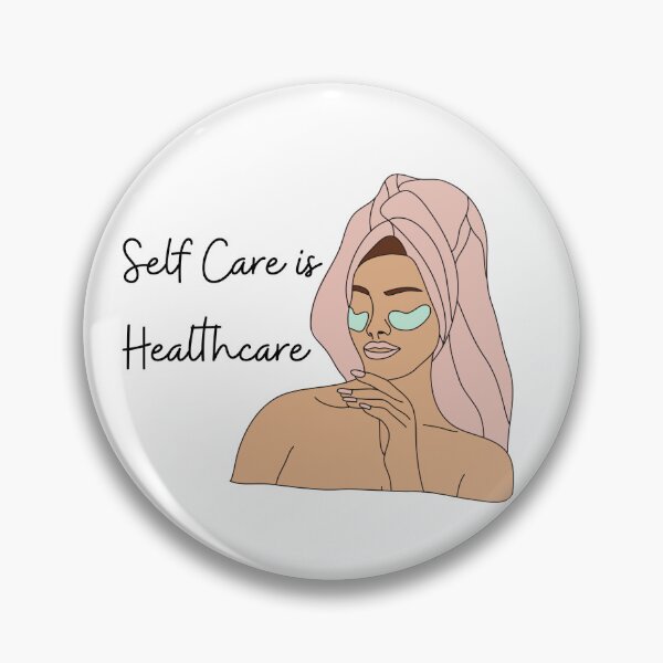 Item preview, Self care is healthcare  designed and sold by SimplyNerdia.