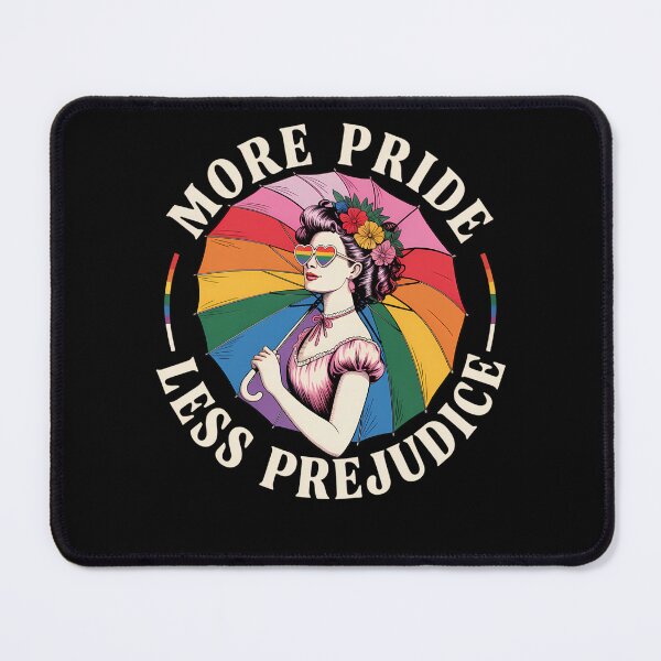Item preview, More Pride Less Prejudice LGBT Proud Ally Pride Month designed and sold by brynatshop.