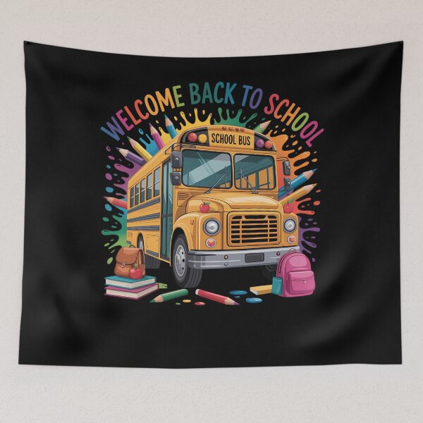 Item preview, Welcome Back To School Second Grade School Bus designed and sold by brynatshop.