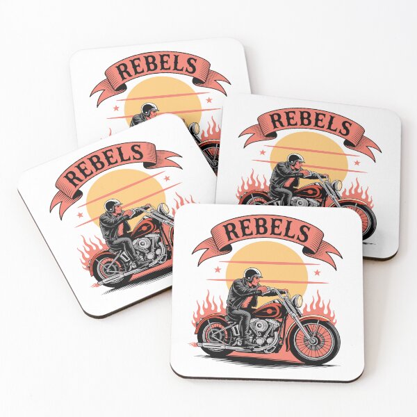 Item preview, Rebels Motorcyle Rider designed and sold by Traveldrawings.
