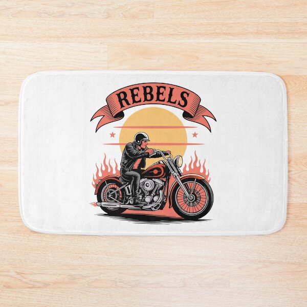 Item preview, Rebels Motorcyle Rider designed and sold by Traveldrawings.