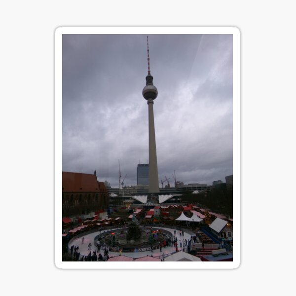 Artikel-Vorschau von Berliner Weihnachtsmarkt (Alexanderplatz), designt und verkauft von GooglyEyes-.