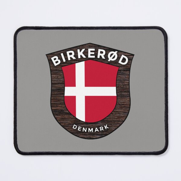Item preview, Birkerød Denmark Emblem Flag designed and sold by World Designs.