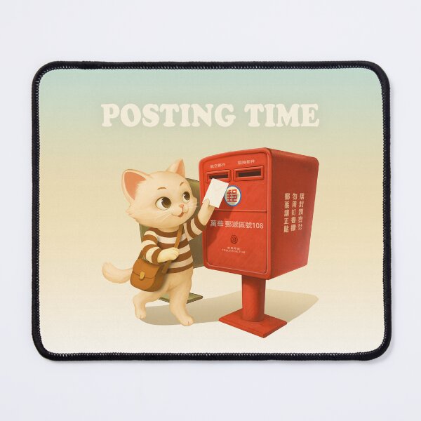 Item preview, Bao Bao – Posting Time with Retro Taiwan Mailbox designed and sold by ZKOZKOHI.