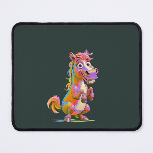 Item preview, Funny horse in squatting position designed and sold by Happy4uuuu.