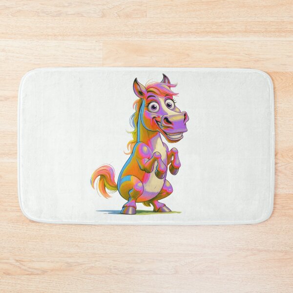 Item preview, Funny horse in squatting position designed and sold by Happy4uuuu.