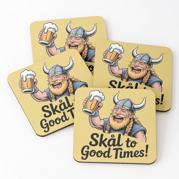 Item preview, Skål To Good Times Scandinavian Northman Beer Enthusiast designed and sold by SurrealArtSzysz.