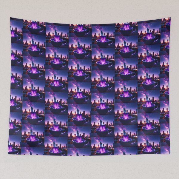 Item preview, ART OF NEON COFFEE designed and sold by Catalina Kate.
