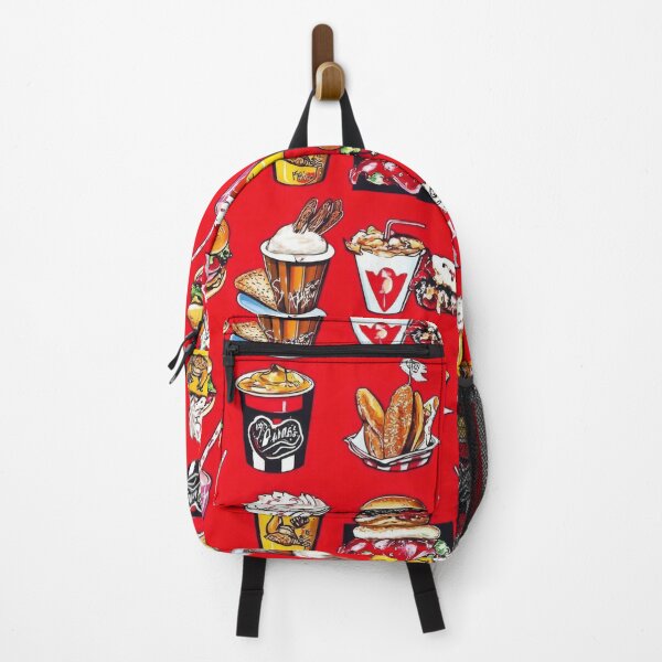 Item preview, Vintage snacks layout with bold colors — Contemporary Graphic Art Style designed and sold by HEADMADE-TV.