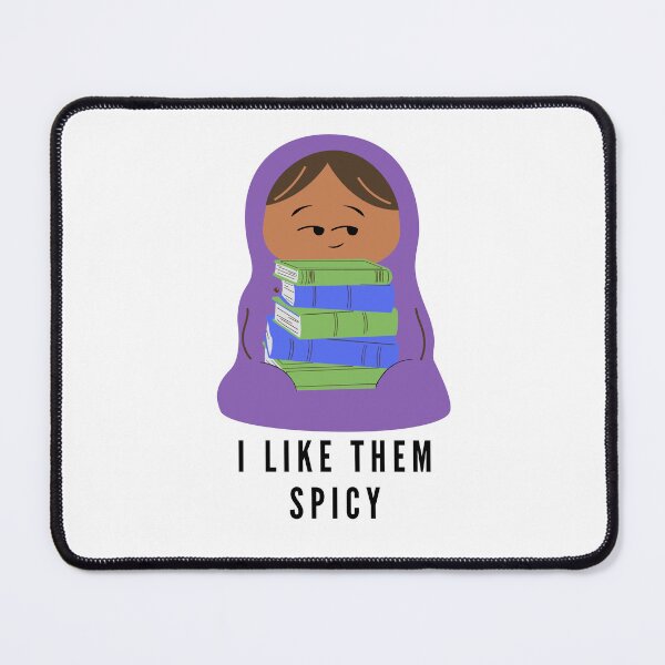 Item preview, I like them spicy - cheeky purple reading burrito designed and sold by CreativeStrand.