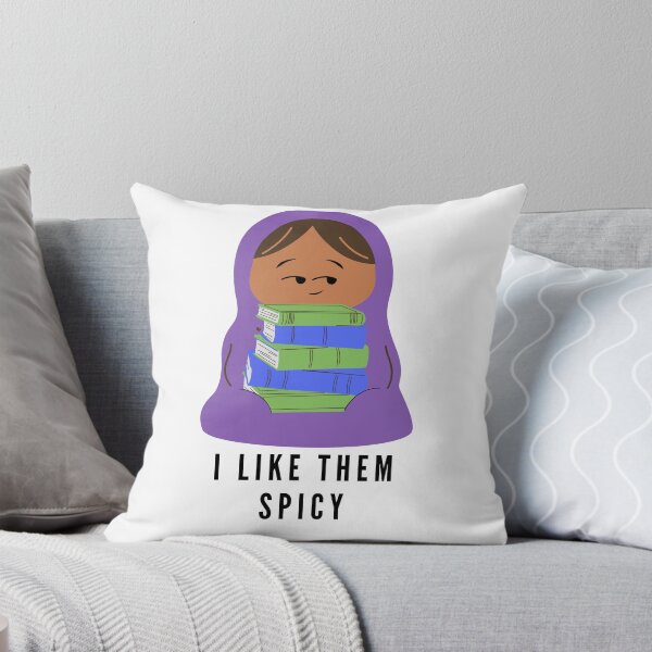 Item preview, I like them spicy - cheeky purple reading burrito designed and sold by CreativeStrand.