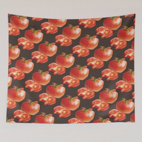 Item preview, Fresh Tomato Pattern – Juicy Red Vegetable Art designed and sold by ZKOZKOHI.
