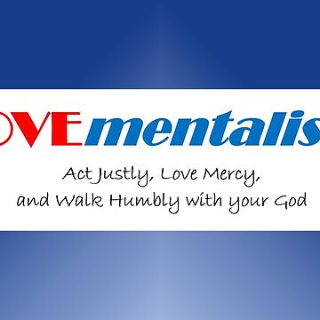 Artwork thumbnail, LOVEmentalism-Act Justly-Concept Word with Tag Line by MDeCampArt