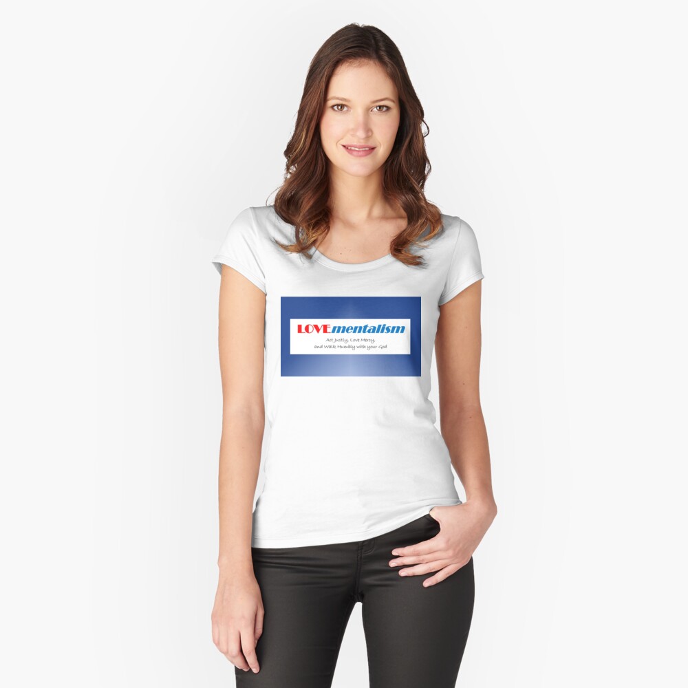 Item preview, Fitted Scoop T-Shirt designed and sold by MDeCampArt.