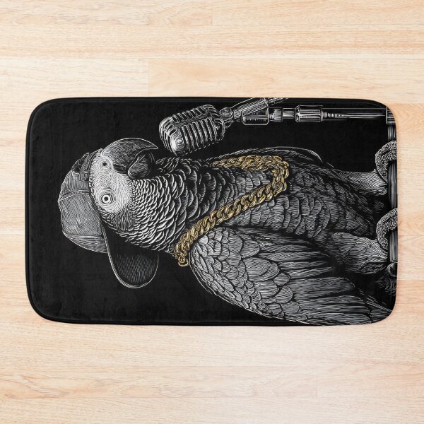 Item preview, Hip Hop Parrot designed and sold by prettykaler.