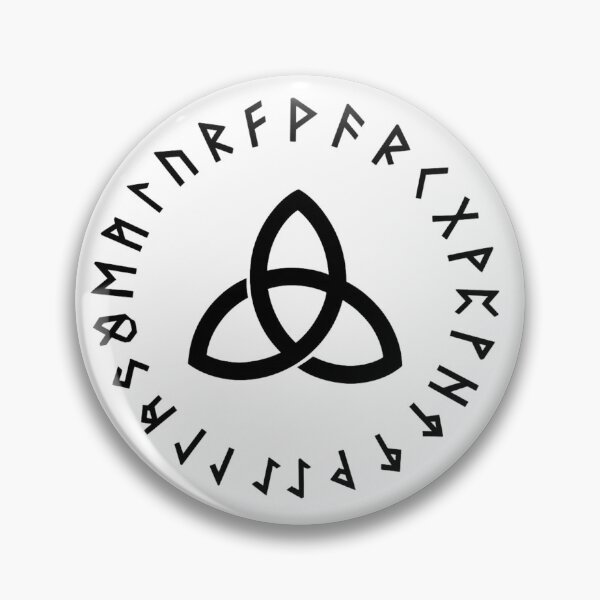 Item preview, Viking/Norse Triquetra with Runes designed and sold by The lucky Hippy.