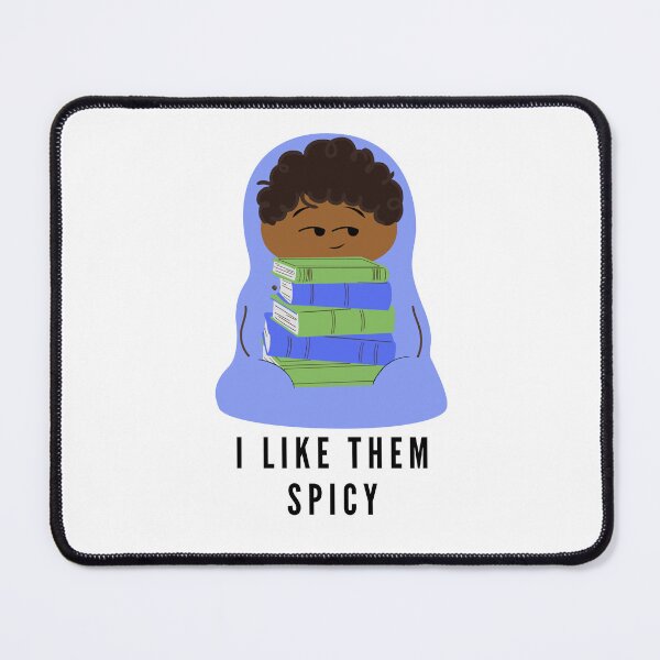 Item preview, I like them spicy - cheeky blue reading burrito designed and sold by CreativeStrand.