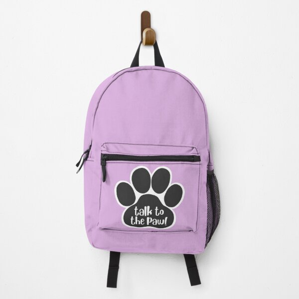 Item preview, Talk to The Paw V1 | Black on White designed and sold by SoulSomm.