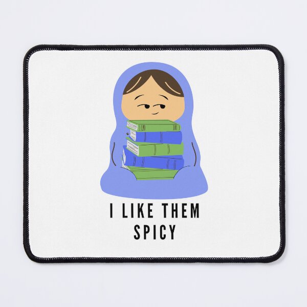 Item preview, I like them spicy - cheeky blue reading burrito designed and sold by CreativeStrand.